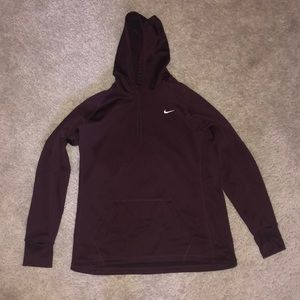 Maroon Nike sweatshirt size large